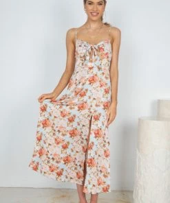 AG Fashions Karama Dress - Blue Floral