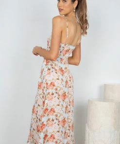 AG Fashions Karama Dress - Blue Floral