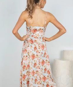 AG Fashions Karama Dress - Blue Floral