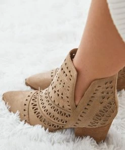 Verali Karina Boots - Taupe Micro