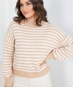 Desire Kasmere Knit - Camel Stripe 12 Desire Kasmere Knit - Camel Stripe