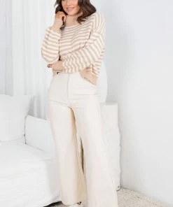 Desire Kasmere Knit - Camel Stripe 13 Desire Kasmere Knit - Camel Stripe