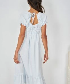 Desire Kayleah Dress - Light Blue DRESSES