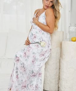 Desire Kerenza Dress - White Print DRESSES