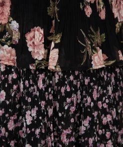 CSA (Lorraine Designs) Kerstin Dress - Black Floral