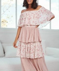 CSA (Lorraine Designs) Kerstin Dress - Pink Floral