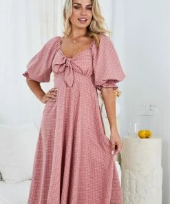 WeLove Fashion Kesara Dress - Dusty Pink
