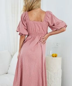 WeLove Fashion Kesara Dress - Dusty Pink