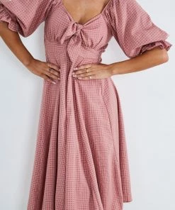 WeLove Fashion Kesara Dress - Dusty Pink
