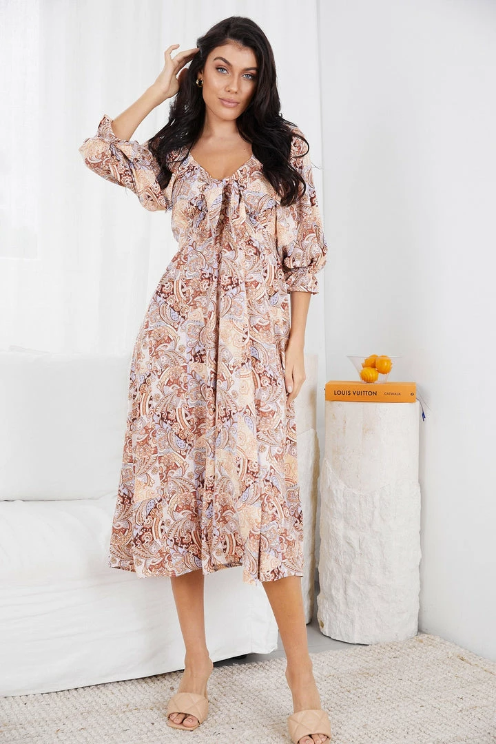 WeLove Fashion Kesara Dress - Multi Print 3 WeLove Fashion Kesara Dress - Multi Print