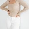 Style State Kevlyn Knit Top - Beige
