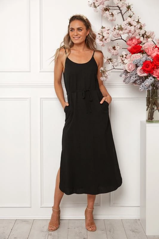 Desire Casual Dresses Kiama Dress - Black 3 Desire Casual Dresses Kiama Dress - Black