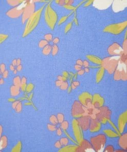 Evermore Fashion Kierra Dress - Blue Floral DRESSES