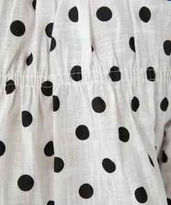 Sassy Hills Fashion Bottoms Kimberley Skirt - White Spot