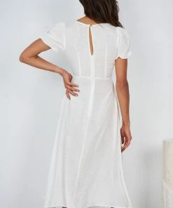 Style Box DRESSES Kiora Dress - White