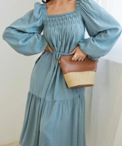 Style Box Klarie Dress - Teal