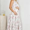 Qtrend Fashion PTY LTD DRESSES Kobi Dress - White Floral