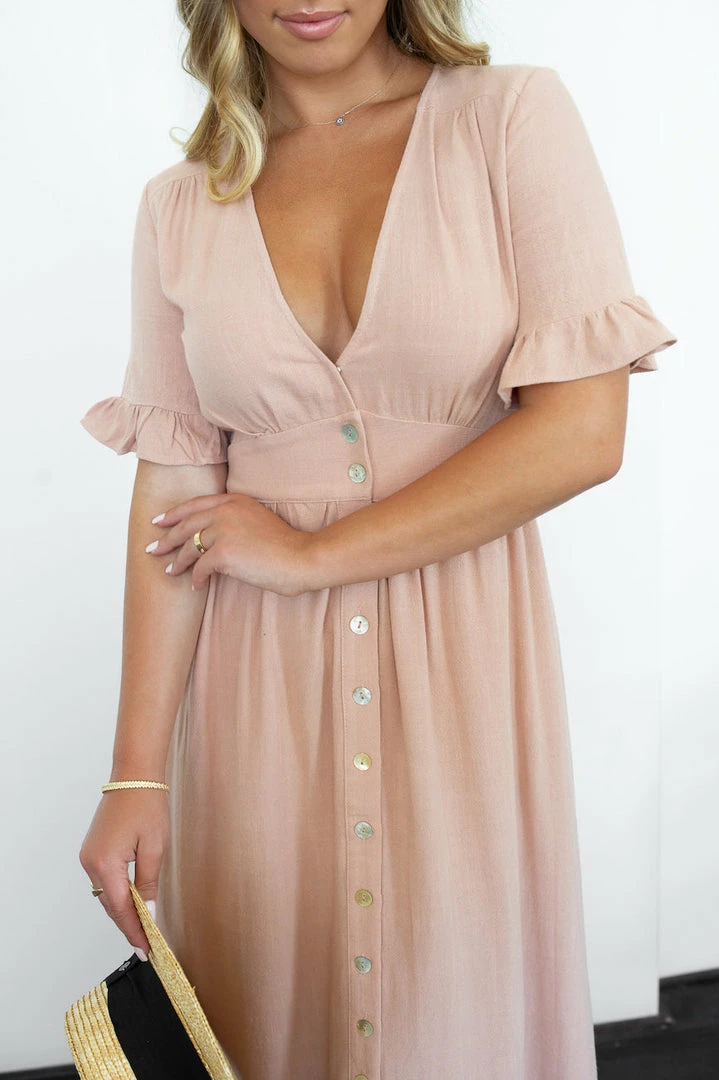 Desire DRESSES Korbela Dress - Nude Pink 3 Desire DRESSES Korbela Dress - Nude Pink