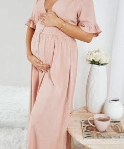 Desire DRESSES Korbela Dress - Nude Pink