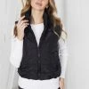 Qtrend Fashion PTY LTD CLOTHING Kristellita Puffer Vest - Black