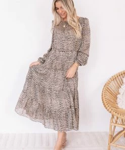 Spicy Sugar Althea Dress - Leopard Print DRESSES