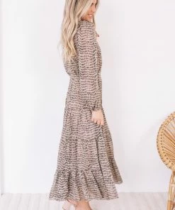 Spicy Sugar Althea Dress - Leopard Print DRESSES