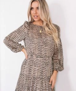 Spicy Sugar Althea Dress - Leopard Print DRESSES