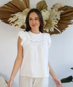 WeLove Fashion Freida Top - White