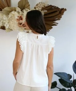 WeLove Fashion Freida Top - White