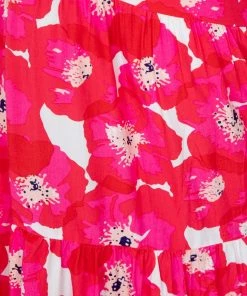 YH & Co (Chloe Yip) Ladonna Dress - Pink Floral DRESSES 11 YH & Co (Chloe Yip) Ladonna Dress - Pink Floral DRESSES