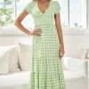 Sweetacacia Casual Dresses Lareyna Dress - Green Gingham