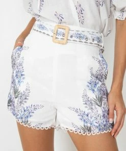 CSA (Lorraine Designs) Lassy Shorts - White Print