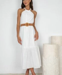 Reverse Layton Dress - White