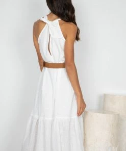 Reverse Layton Dress - White