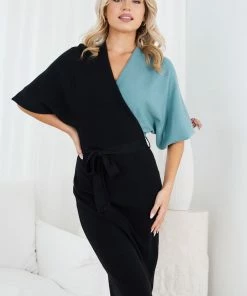 Style Box DRESSES Leanora Dress - Black Multi