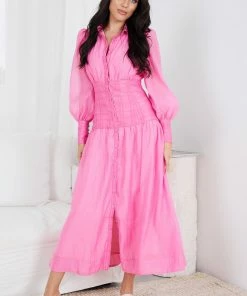 WeLove Fashion DRESSES Lenni Dress - Pink