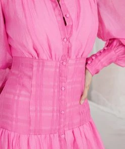 WeLove Fashion DRESSES Lenni Dress - Pink