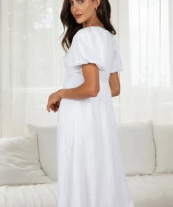 Pink Diamond Leola Dress - White DRESSES 10 Pink Diamond Leola Dress - White DRESSES