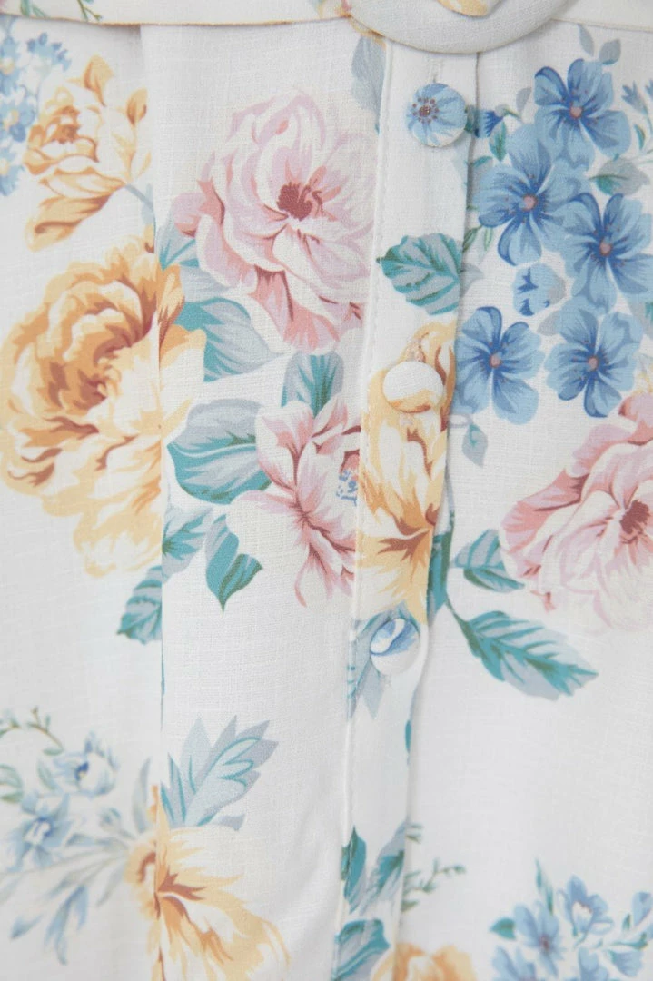 Desire DRESSES Leone Dress - White Floral 9 Desire DRESSES Leone Dress - White Floral