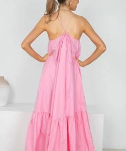 Bubblegum Clothing DRESSES Letizia Dress - Pink