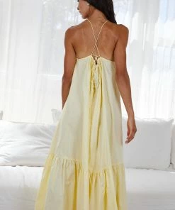 Bubblegum Clothing Letizia Dress - Yellow DRESSES