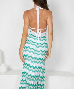 Pink Diamond Lidya Dress - White Print