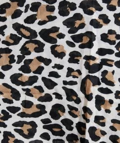 Miracle Fashion Lility Scarf - Beige Print