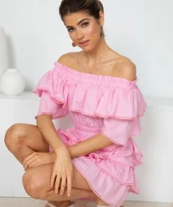 Oscar St CLOTHING Lisea Top - Pink