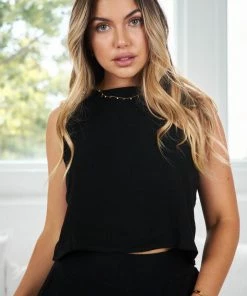 Style Box Lizzo Top - Black CLOTHING