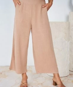 Style Box Lighthouse Pants - Dark Beige