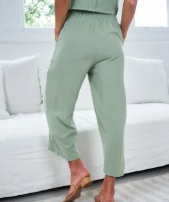 Style Box CLOTHING Lighthouse Pants - Sage