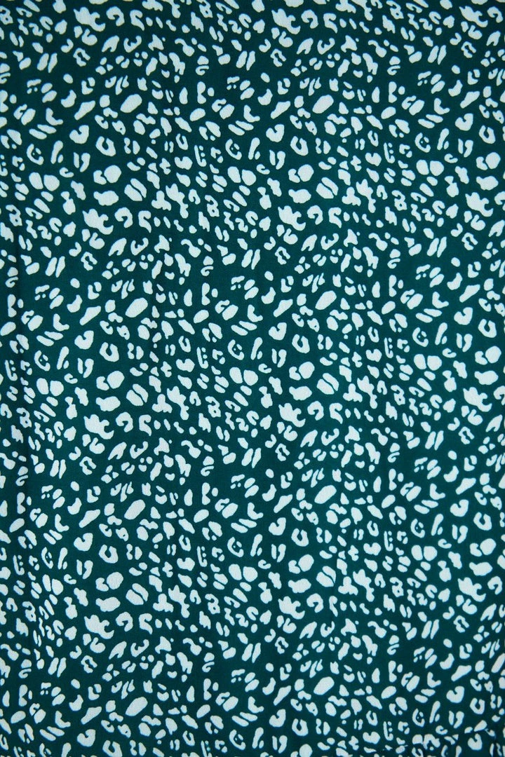 HQ Fashion Loida Dress - Green Print DRESSES 8 HQ Fashion Loida Dress - Green Print DRESSES