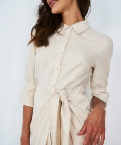 YH & Co (Chloe Yip) DRESSES Lorrie Dress - Beige