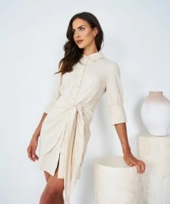 YH & Co (Chloe Yip) DRESSES Lorrie Dress - Beige